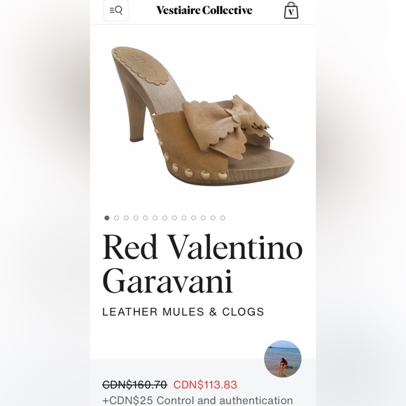 REDUCED!!Valentino Red V d’Orsay kitten heels shoes - Picture 14 of 17